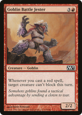 Goblin Bufão de Batalha / Goblin Battle Jester - Magic: The Gathering - MoxLand